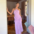 Beatrice Halter Evening Gown - Backless A-Line Chiffon Formal Dress - Image 8