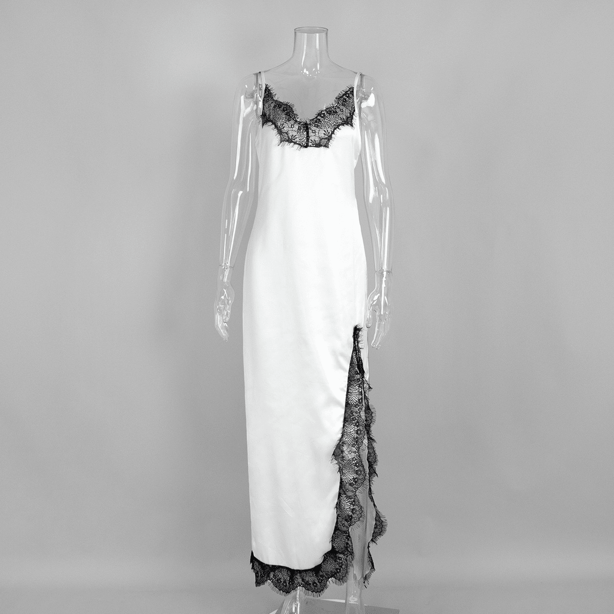 Ahlam Halter Lace Maxi Dress - Elegant Occasion Dress for Women - Image 6