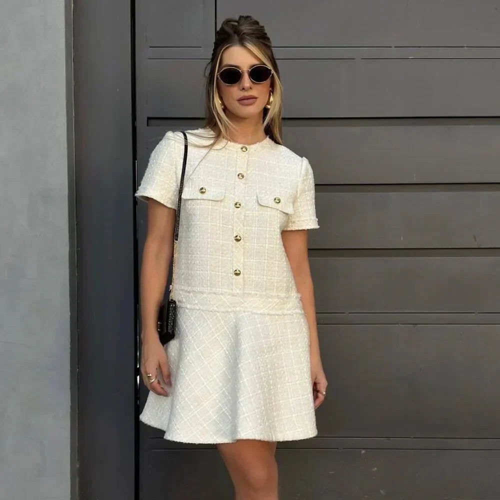 Beatrice Slim Fit Summer Dress - Elegant Occasion Dress for Women - Image 12