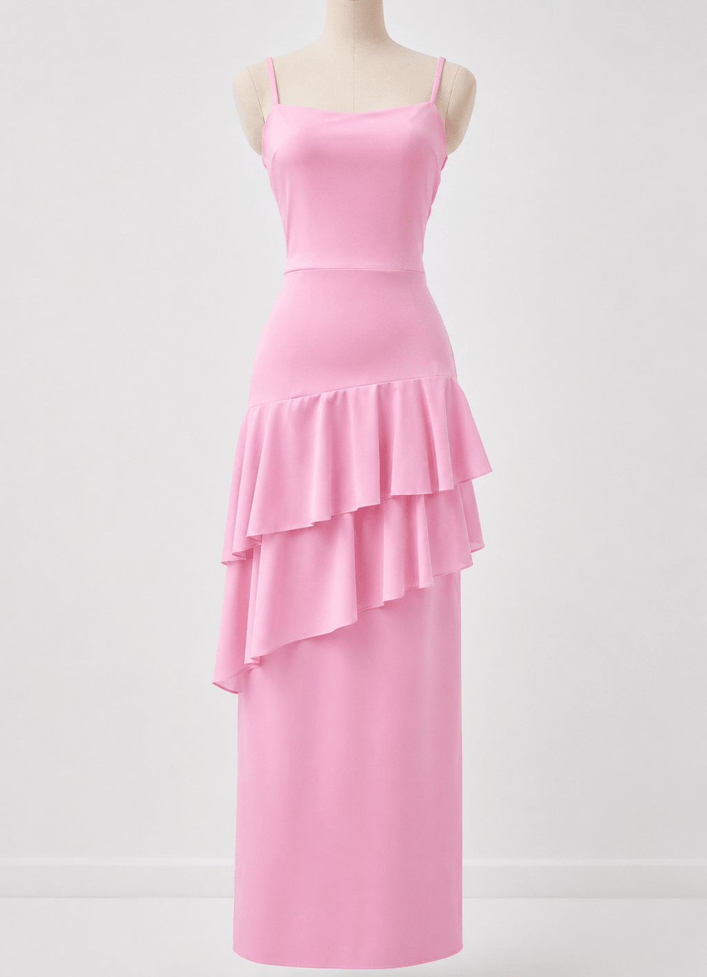 Bianca Backless Spaghetti Strap Maxi Dress for Women - Wedding Guest Dress - Image 5