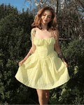 Katie Embroidered Hollow-Out Mini Dress - Elegant Occasion Dress for Women - Image 3