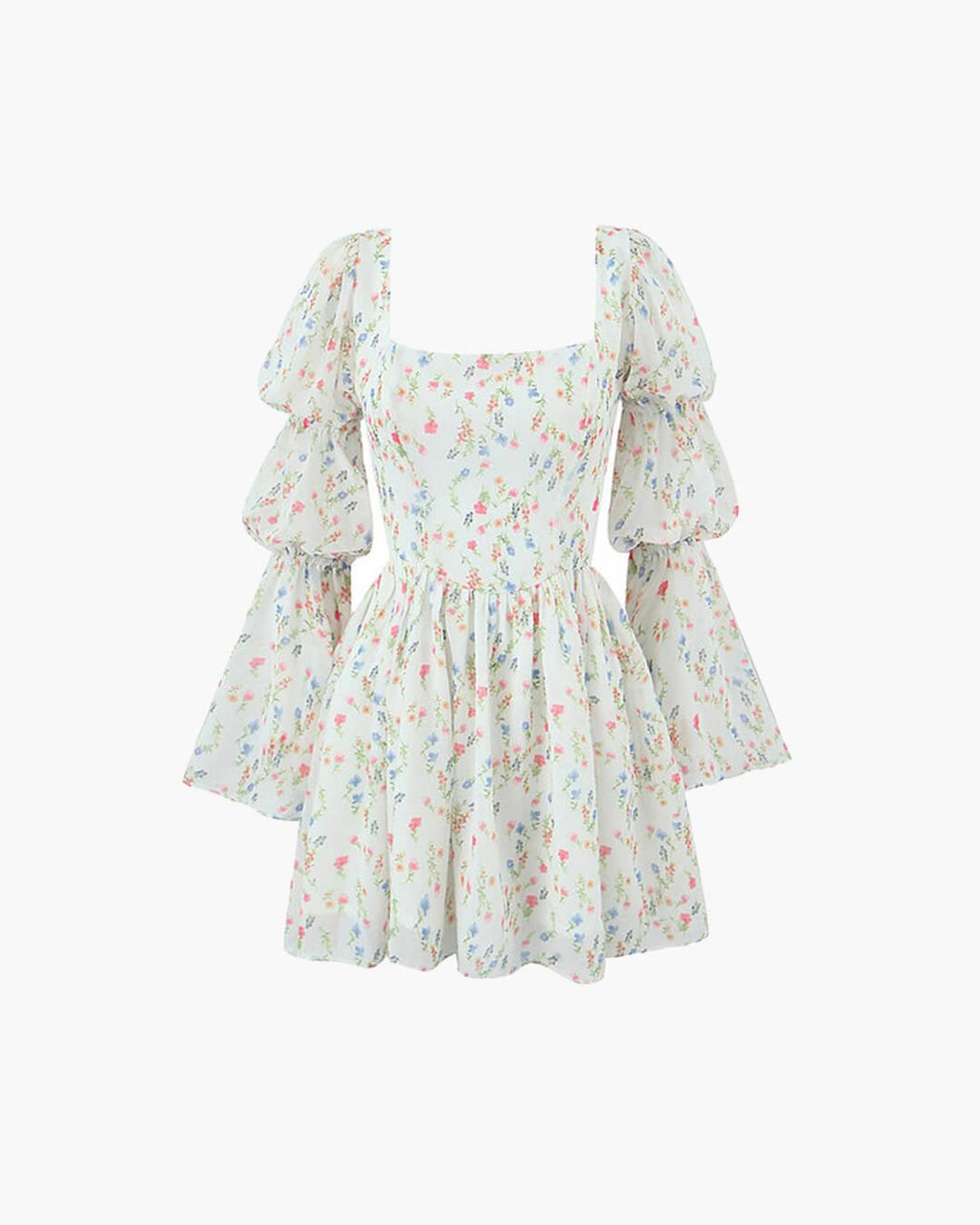 Rose Off-Shoulder Ruffled Mini Dress - Elegant Occasion Dress for Women