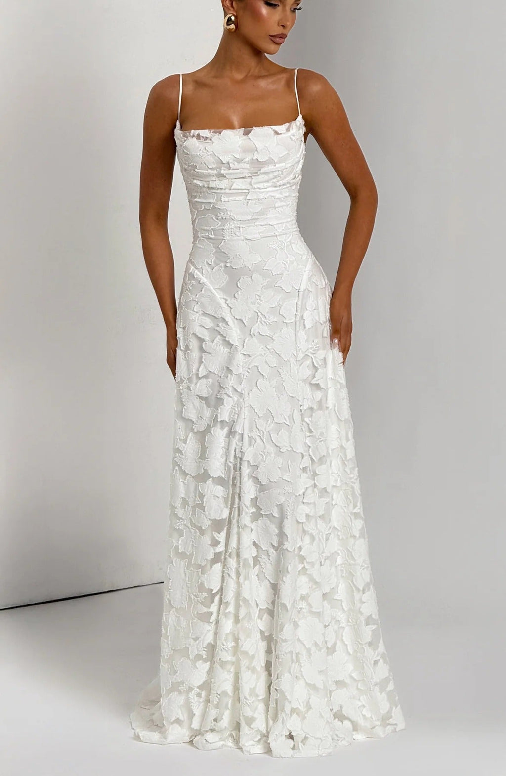 Brielle Sleeveless Floral Maxi Dress - Summer Wedding Guest Dress - Image 7
