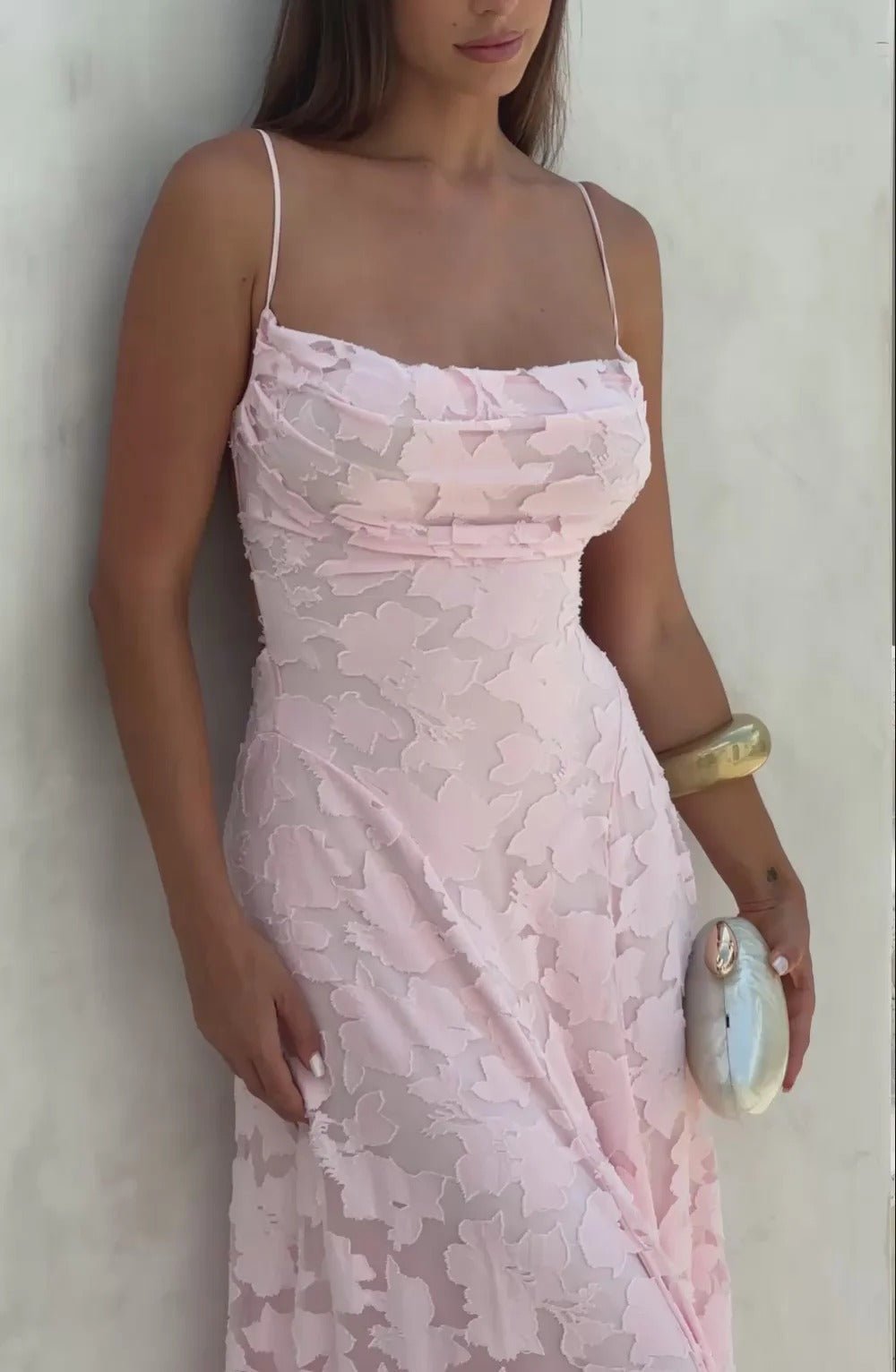 Brielle Sleeveless Floral Maxi Dress - Summer Wedding Guest Dress - Image 2