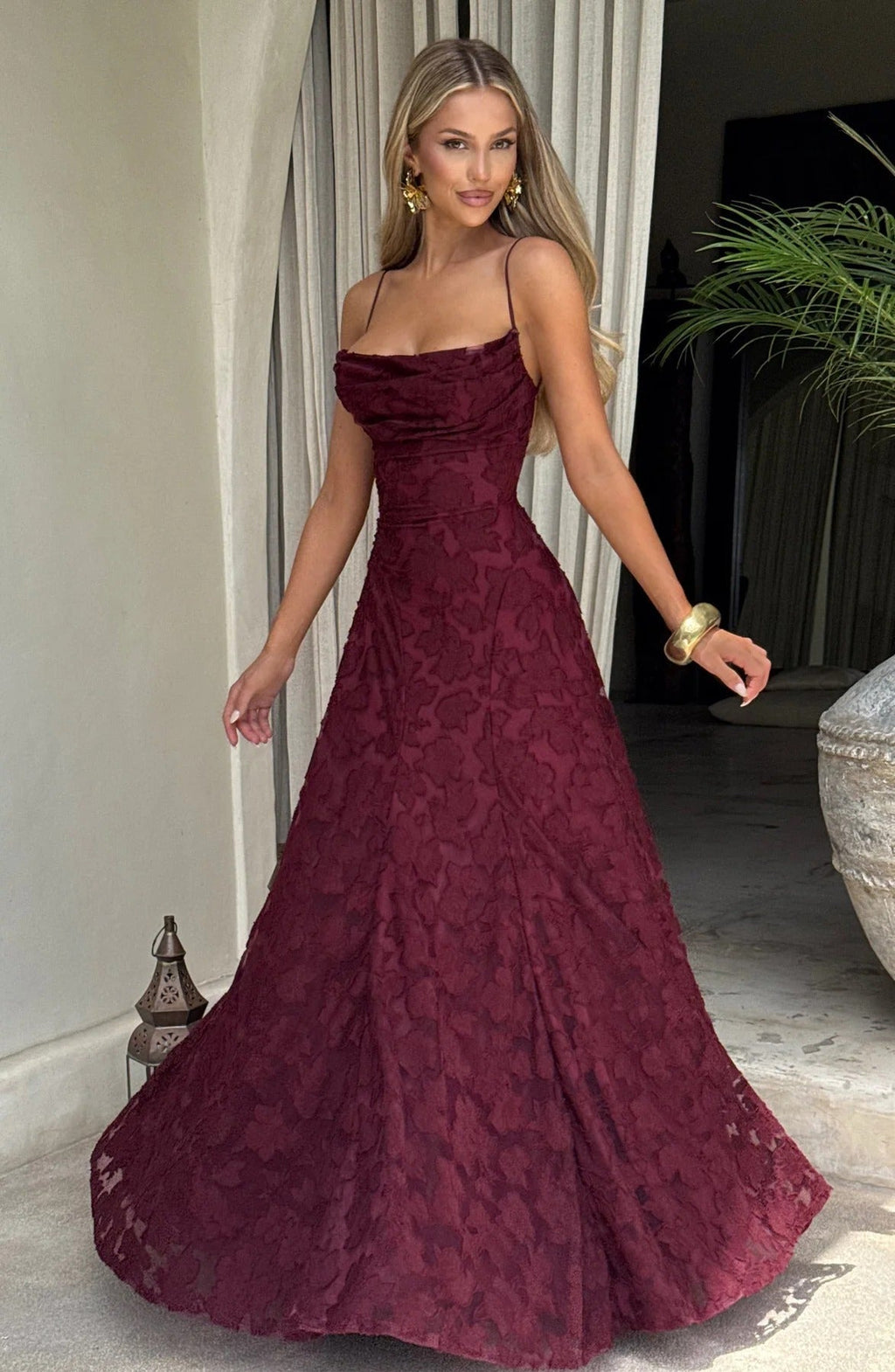 Brielle Sleeveless Floral Maxi Dress - Summer Wedding Guest Dress - Image 5