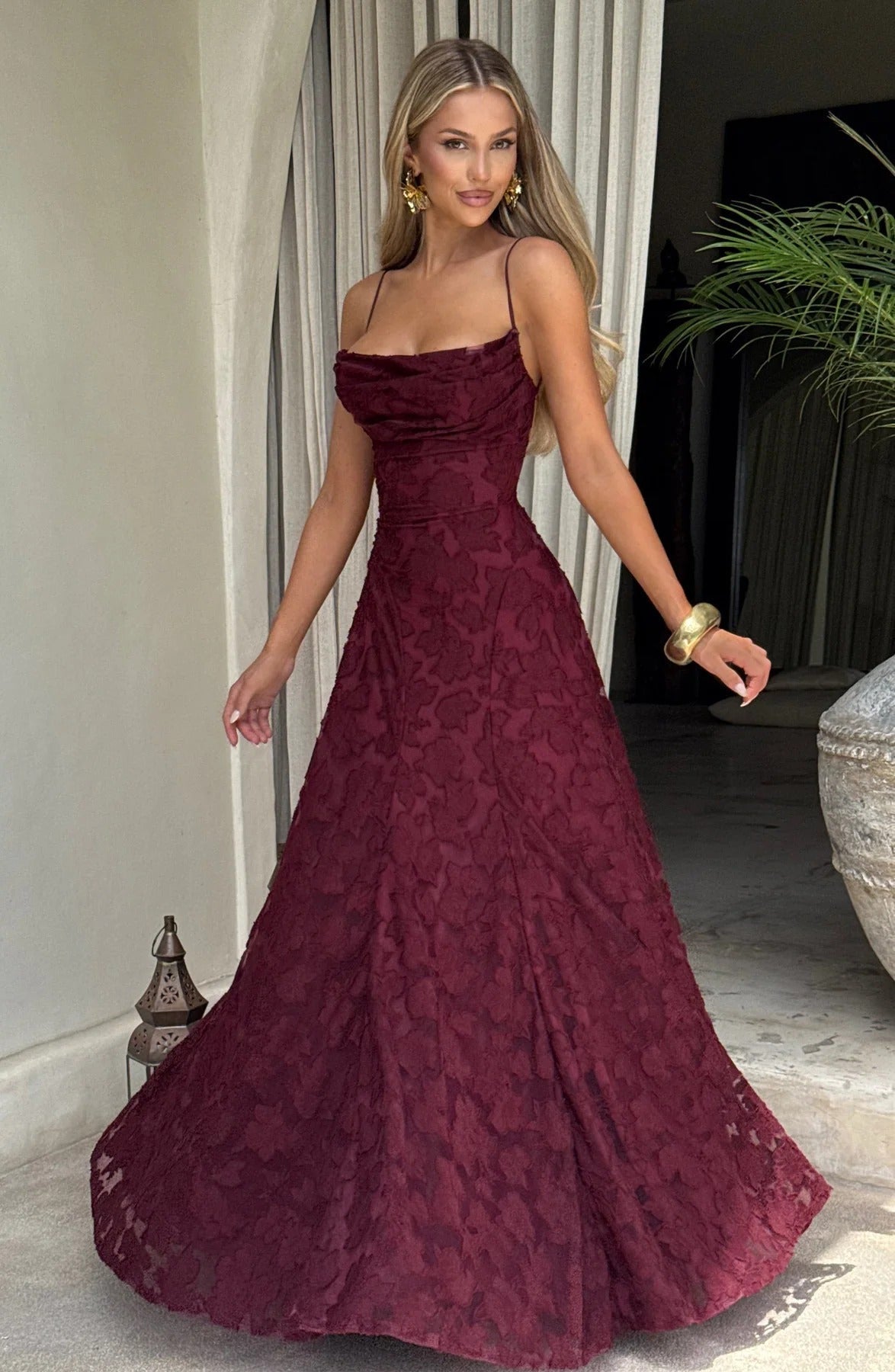 Brielle Sleeveless Floral Maxi Dress - Summer Wedding Guest Dress - Image 5