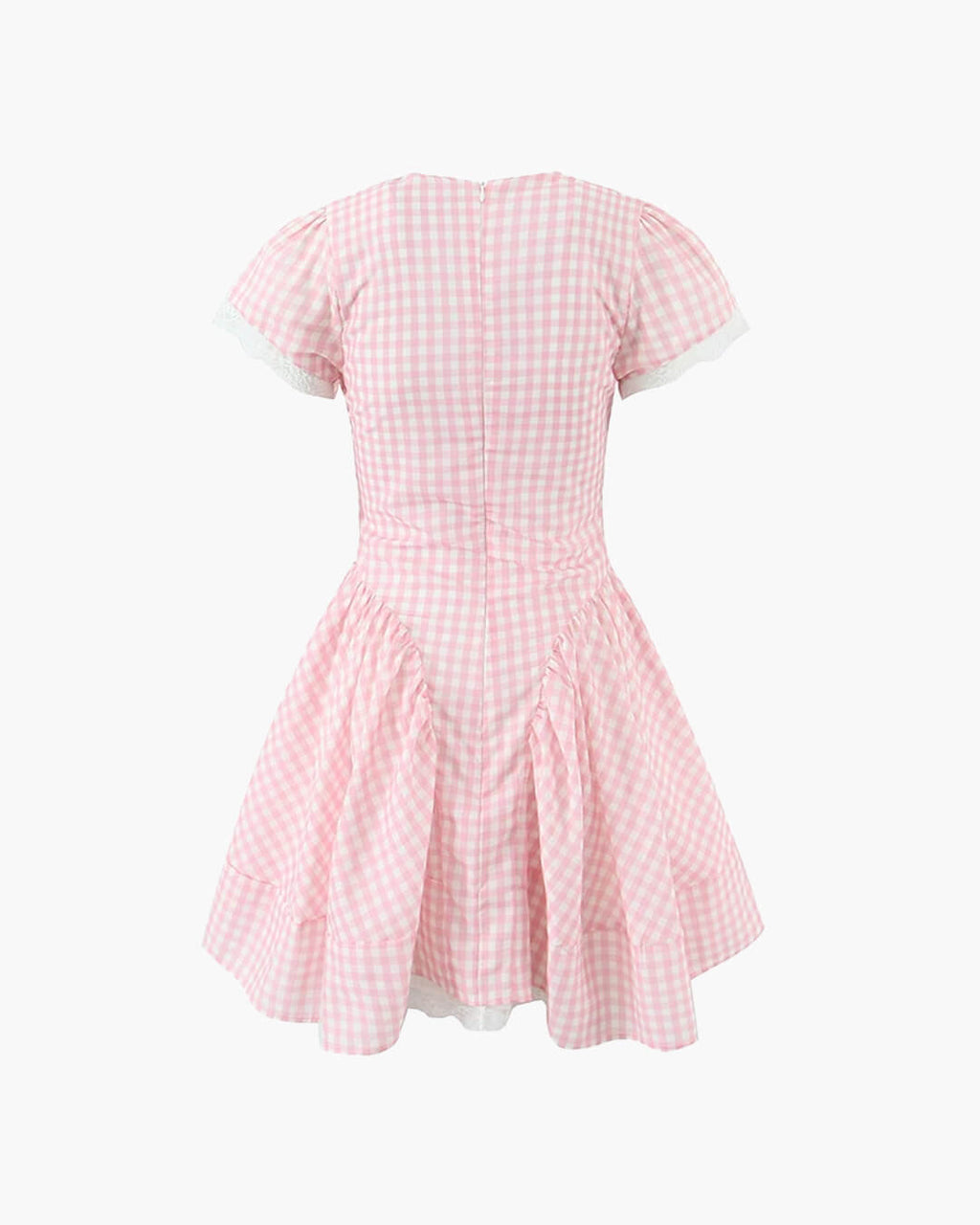 Brittany Plaid Ruffle Mini Dress - Elegant Occasion Dress for Women - Image 7