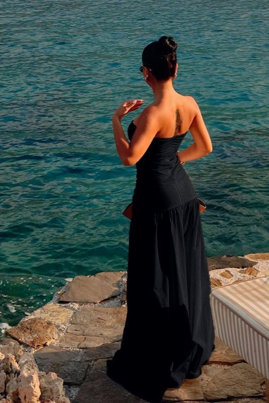 Camia Cut-Out Strapless Maxi Dress - Elegant Occasion Dress for Women - Image 8