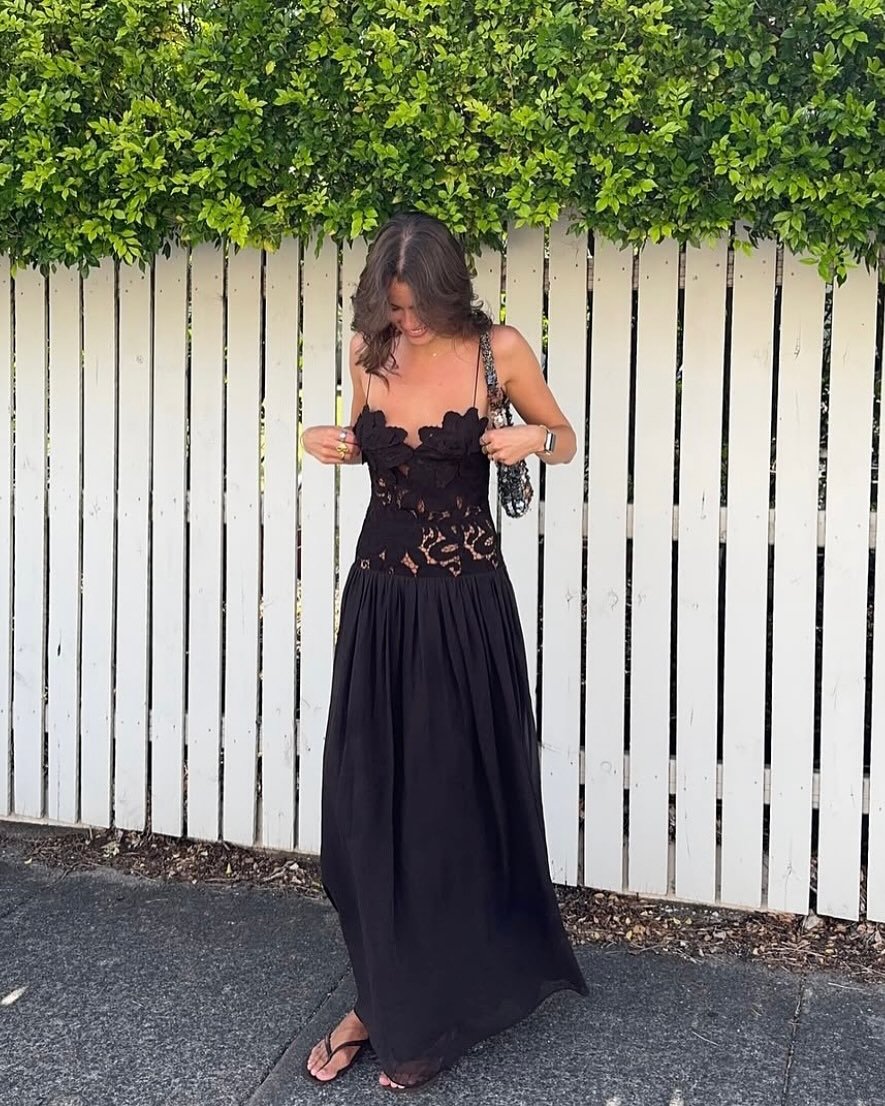 Celeste Lace Mesh Halter Evening Dress - Elegant Occasion Dress for Women - Image 5