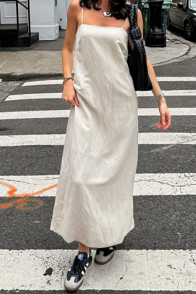 Charmaine Square Neck Loose-Fitting Maxi Dress - Elegant Occasion Dress for Women - Image 3