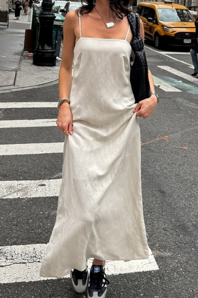 Charmaine Square Neck Loose-Fitting Maxi Dress - Elegant Occasion Dress for Women - Image 4