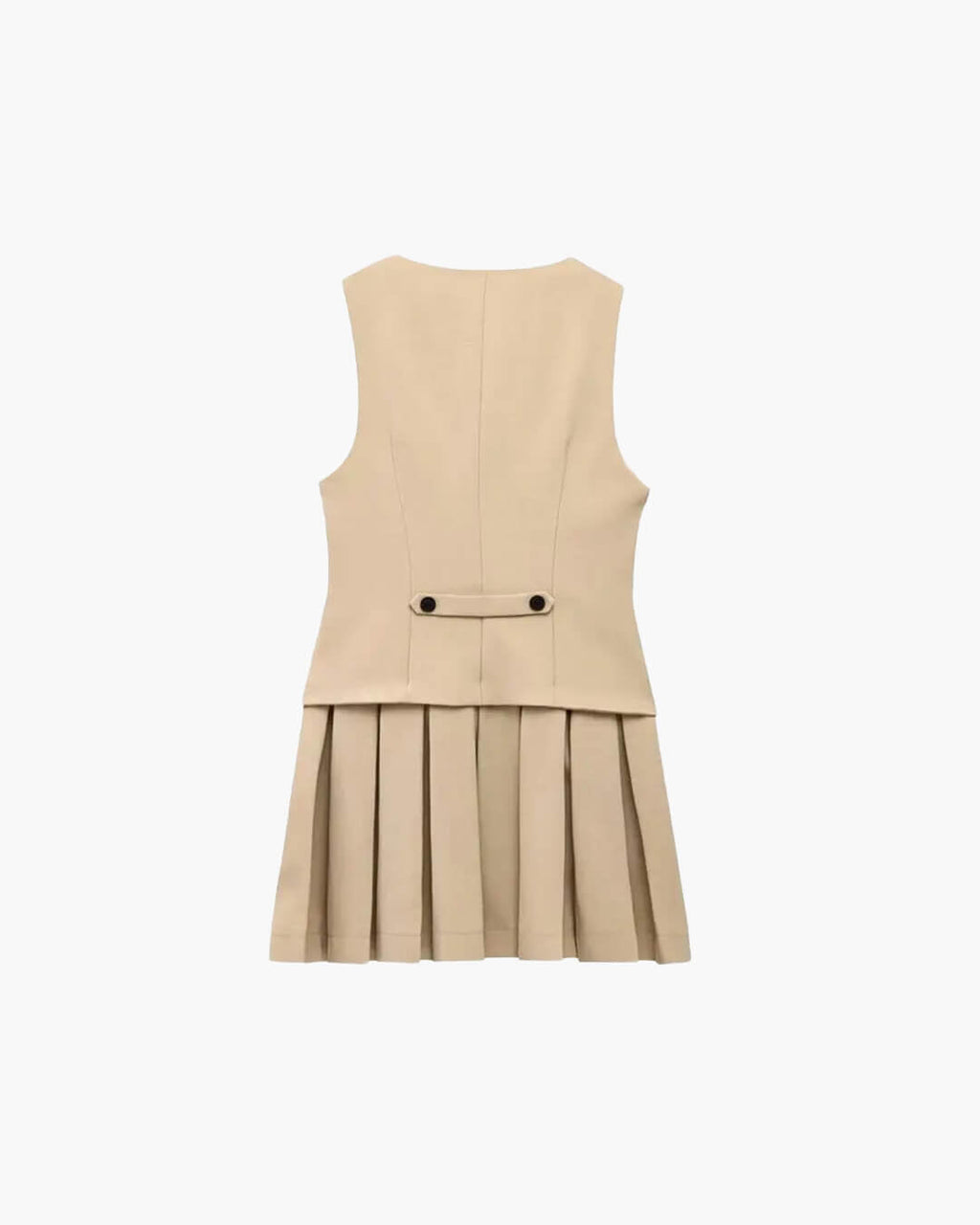 Cheryl Sleeveless Pleated Mini Dress - Elegant Occasion Dress for Women - Image 5