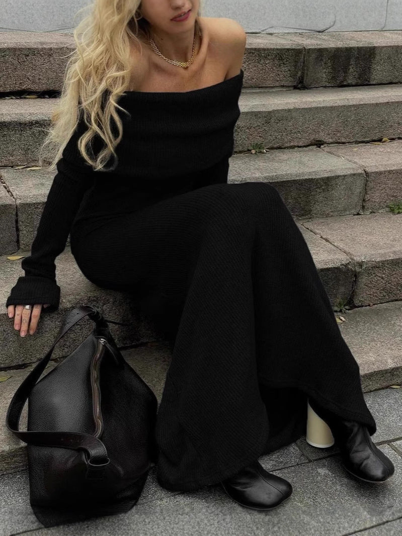 Danika Pullover Maxi Knit Dress - Elegant Occasion Dress for Women - Image 5