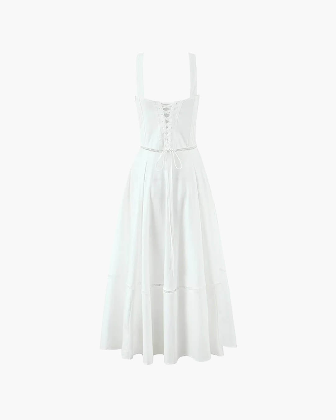 Dina Sleeveless Sweetheart Midi Dress - Elegant Occasion Dress for Women - Image 5
