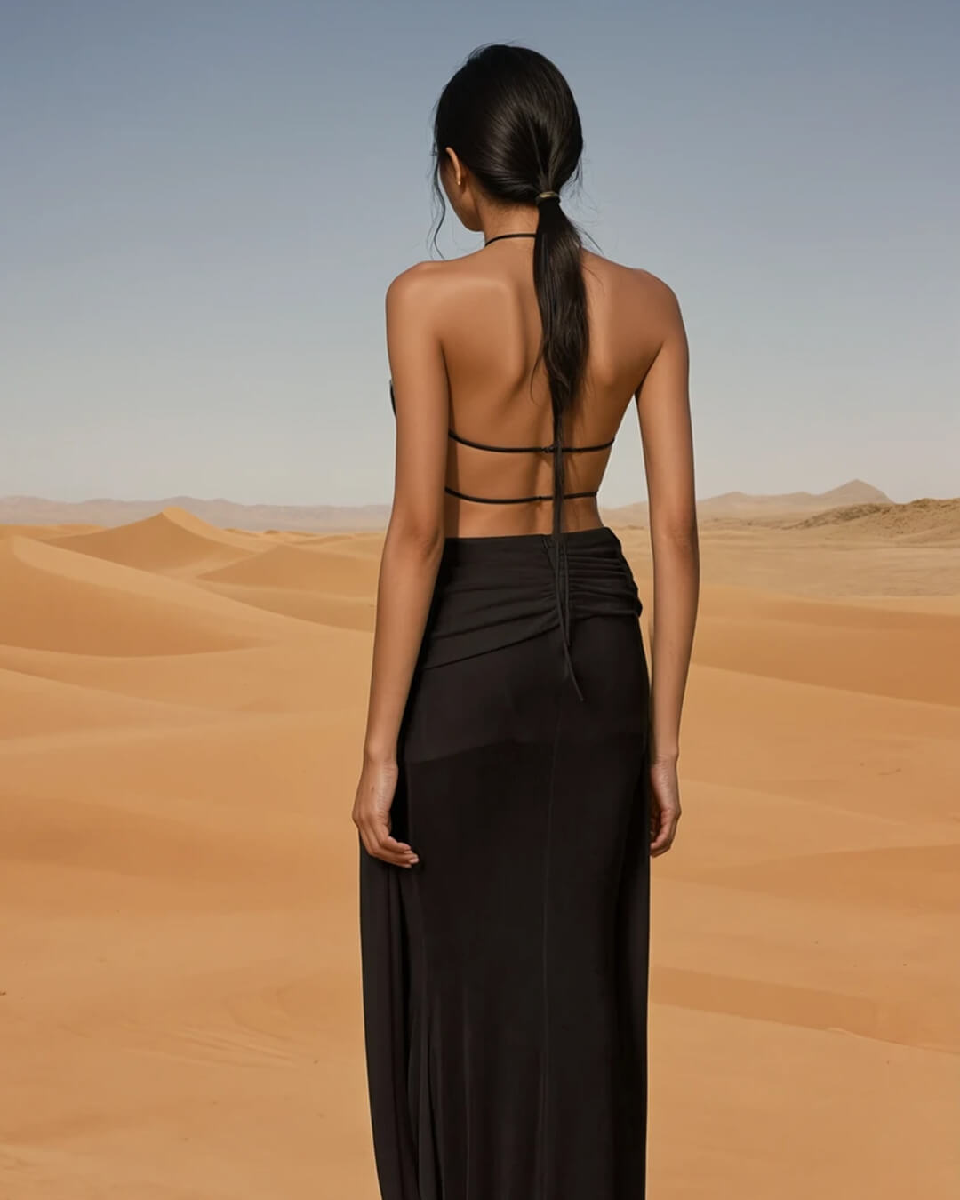 Elyse Halterneck Backless Maxi Dress - Elegant Occasion Dress for Women - Image 11