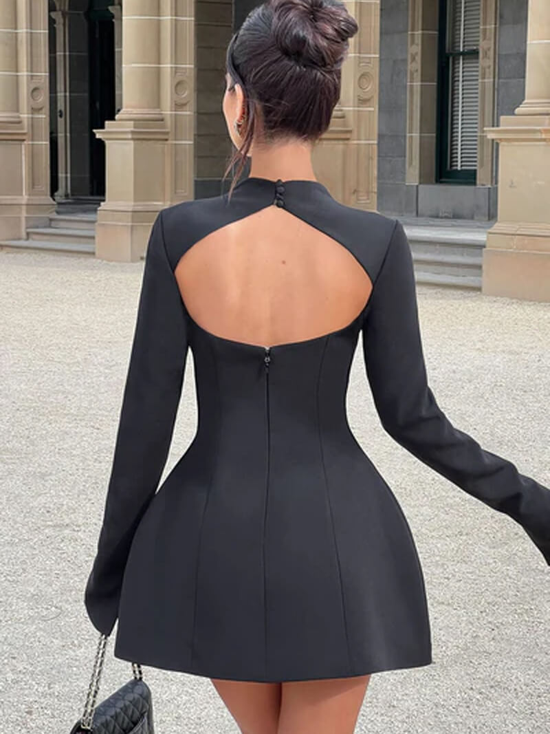 Aaliyah Mini Dress - Elegant Occasion Dress for Women - Image 4