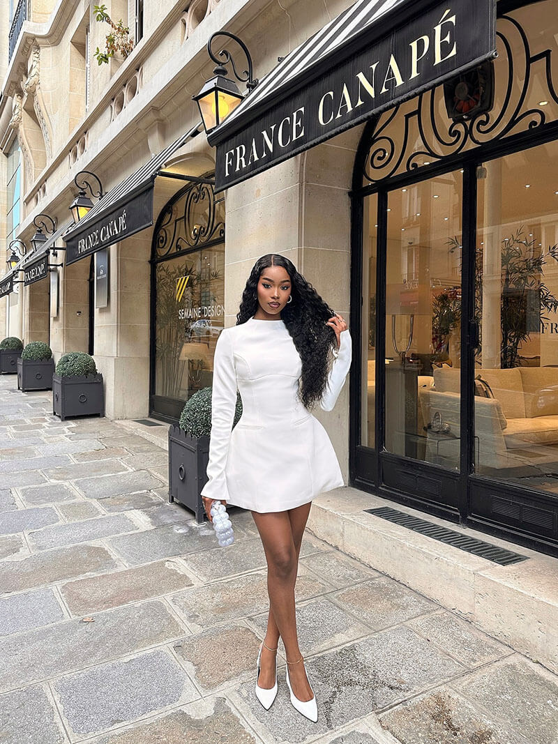 Aaliyah Mini Dress - Elegant Occasion Dress for Women - Image 6