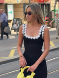 Faith Floral Sleeveless Mini Dress - Elegant Occasion Dress for Women