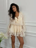 Fallon Ruffled Mini Dress - Elegant Occasion Dress for Women - Image 6