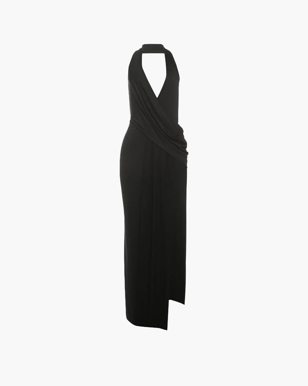 Felicity Deep Neck Maxi Dress - Elegant Occasion Dress for Women - Image 2
