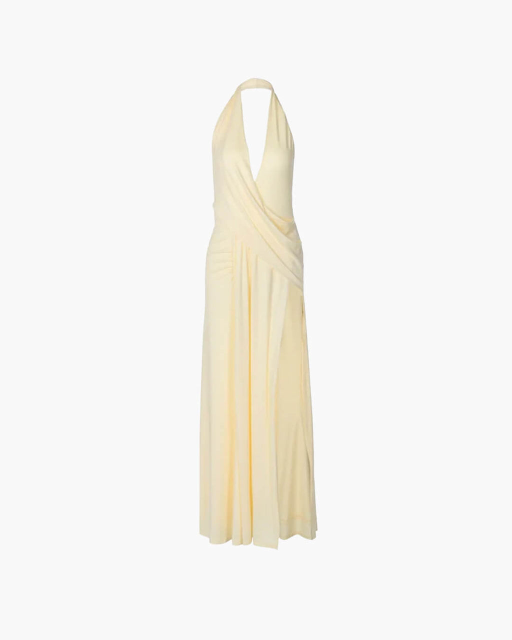 Felicity Deep Neck Maxi Dress - Elegant Occasion Dress for Women