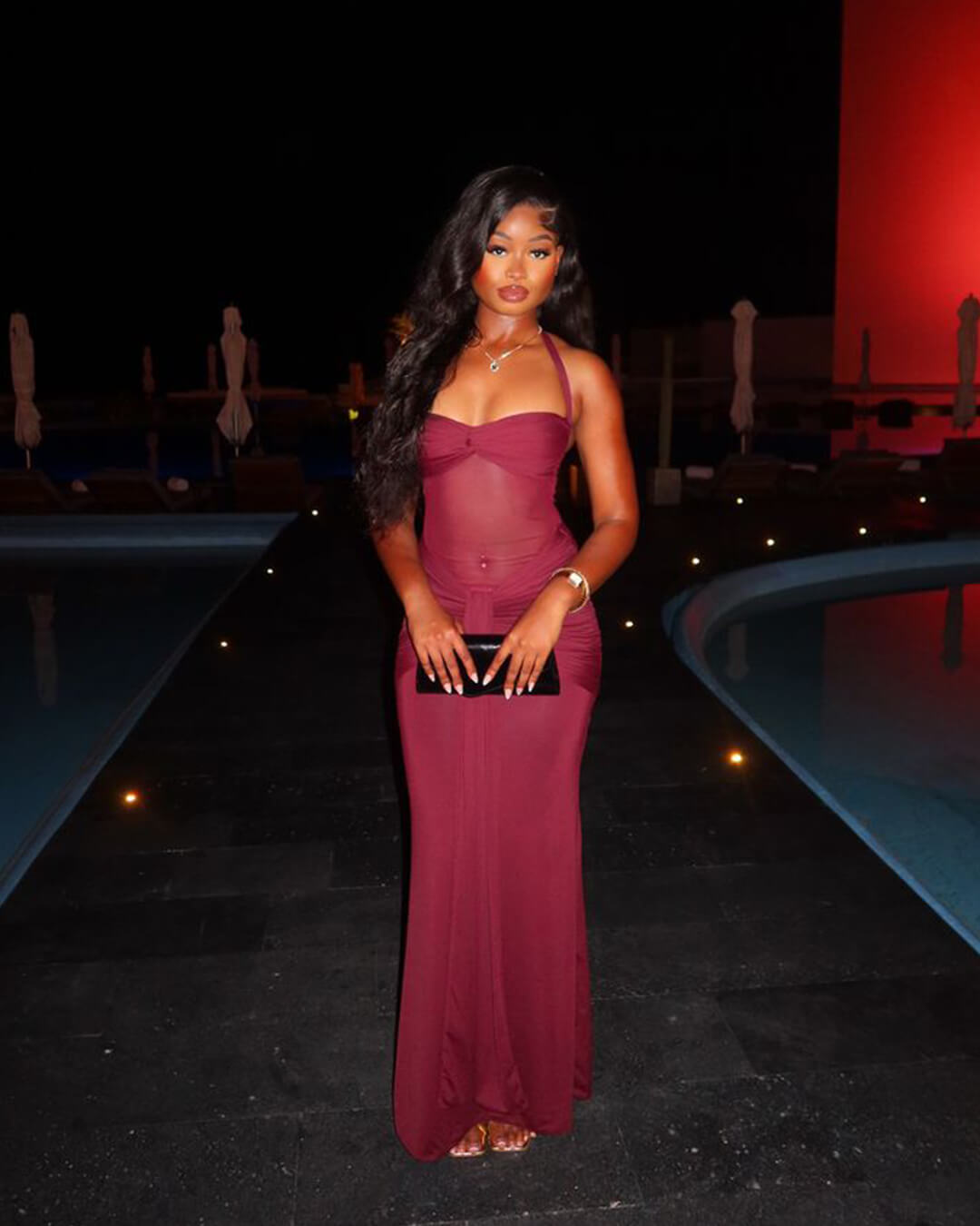 Fenella Backless Maxi Dress - Elegant Occasion Dress for Women - Image 9
