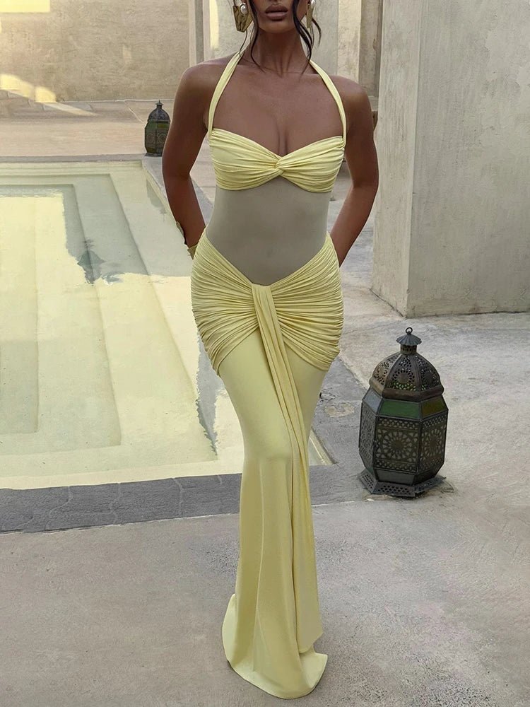 Fenella Backless Maxi Dress - Elegant Occasion Dress for Women - Image 5