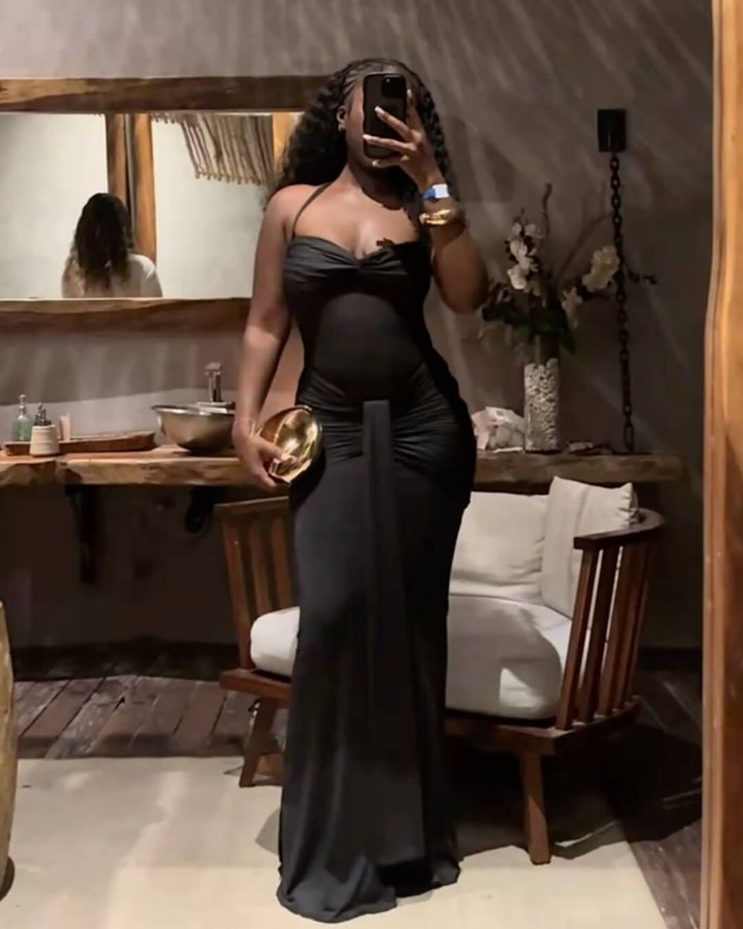 Fenella Backless Maxi Dress - Elegant Occasion Dress for Women - Image 8