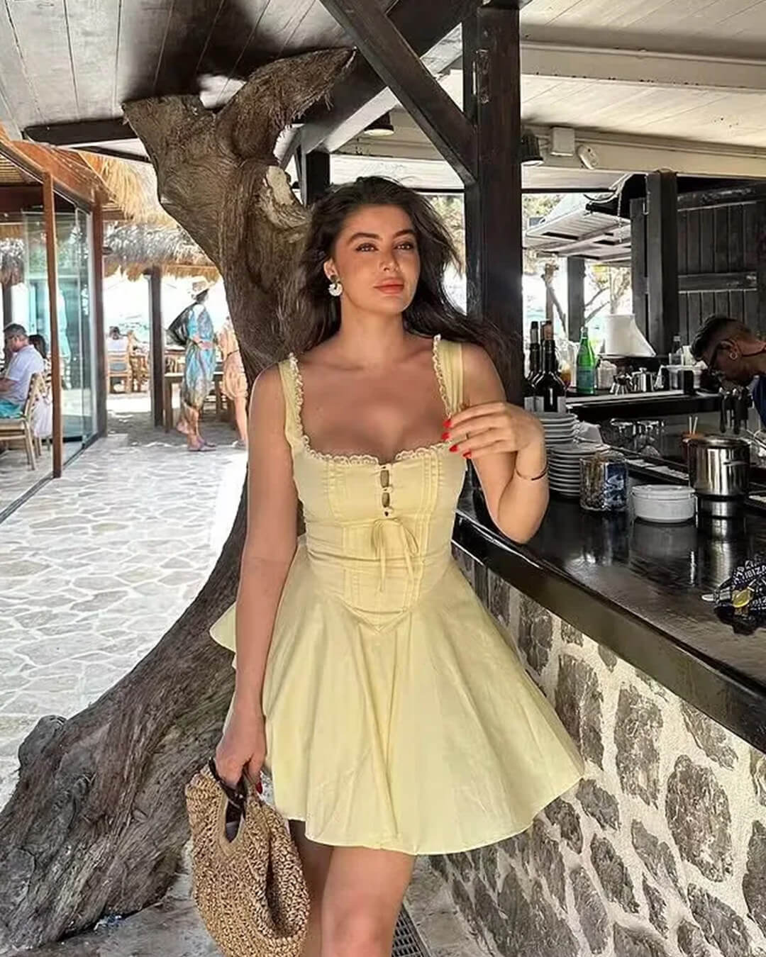 Francine Sleeveless Mini Dress - Elegant Occasion Dress for Women - Image 6