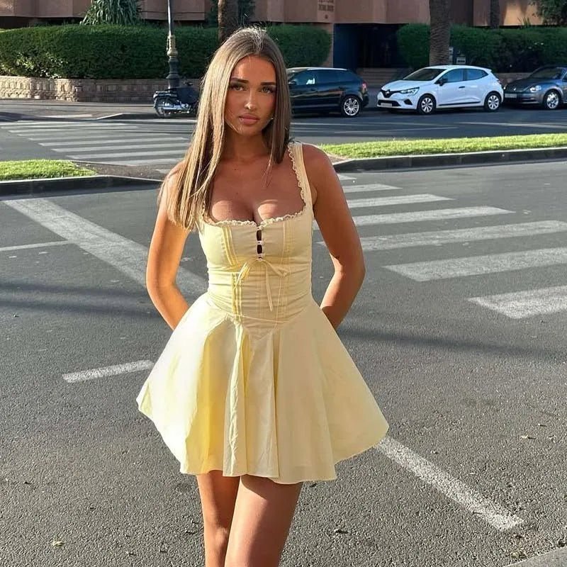 Francine Sleeveless Mini Dress - Elegant Occasion Dress for Women - Image 12
