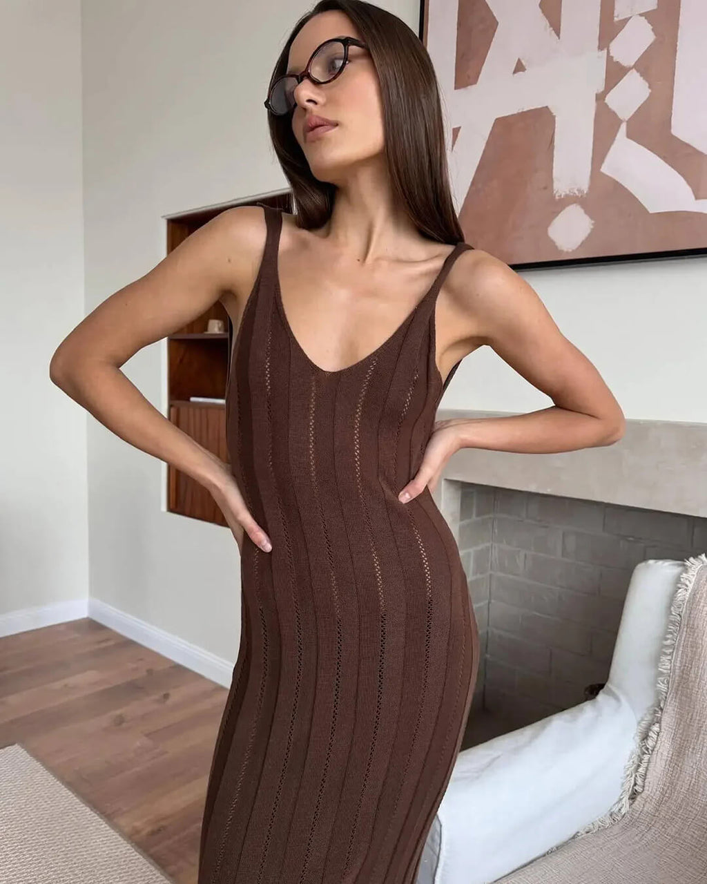 Frida Backless Maxi Dress - Elegant Occasion Dress for Women - Image 2