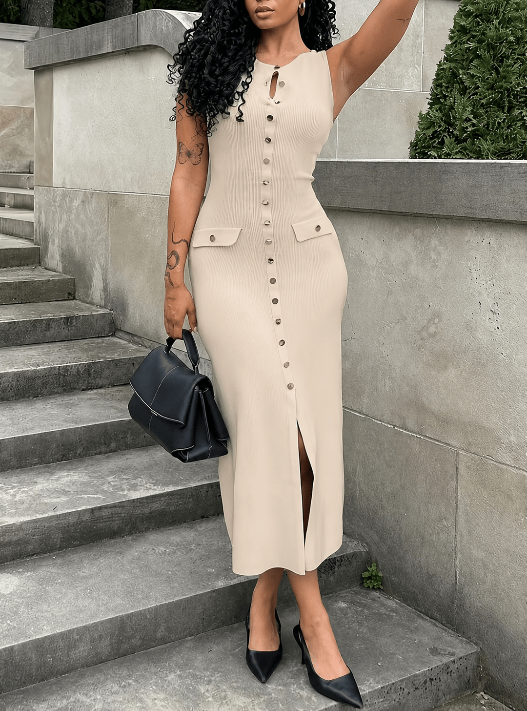 Georgia Maxi Dress - Elegant Occasion Dress for Women - Image 3