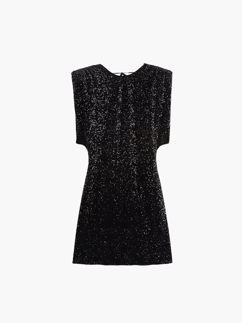 Gillian Glitter Mini Dress - Elegant Occasion Dress for Women