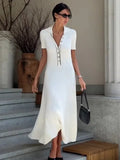 Harriet Knit Midi Dress - Elegant Occasion Dress for Women - Image 4