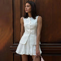 Imani Elegant Vest Skirt Set - Elegant Occasion Dress for Women - Image 3