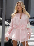Rosella Pleated Mini Dress - Elegant Occasion Dress for Women