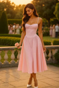 Isabelle Midi Wedding Guest Dress - Elegant Occasion Dress for Women