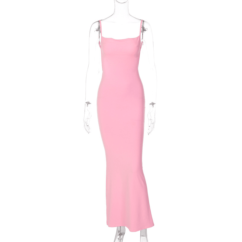 Janet V Neck Strap Maxi Dress - Elegant Occasion Dress for Women - Image 8