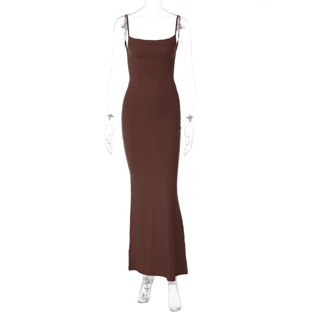 Janet V Neck Strap Maxi Dress - Elegant Occasion Dress for Women - Image 11
