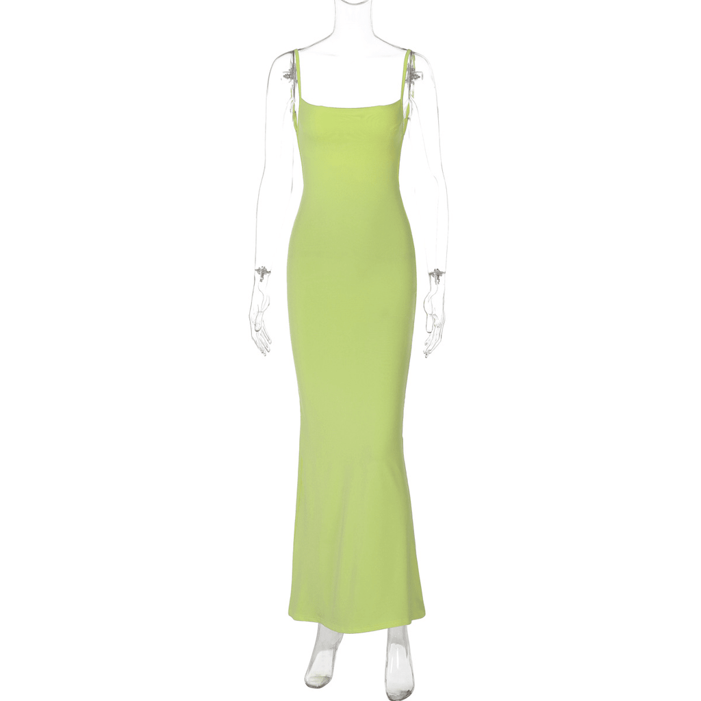 Janet V Neck Strap Maxi Dress - Elegant Occasion Dress for Women - Image 10