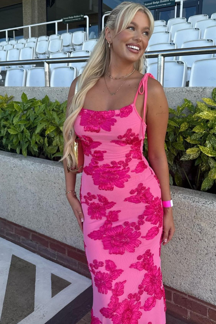 Fiona Sleeveless Floral Maxi Dress - Elegant Occasion Dress for Women - Image 2