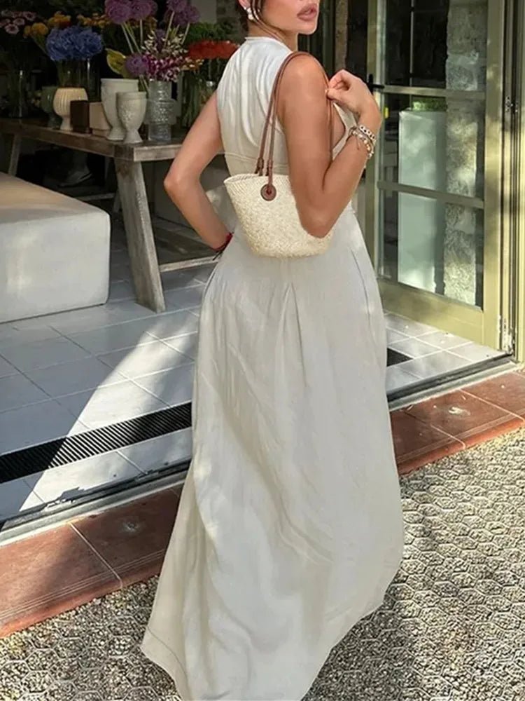 Jessica Sleeveless Midi Dress - Elegant Occasion Dress for Women - Image 7