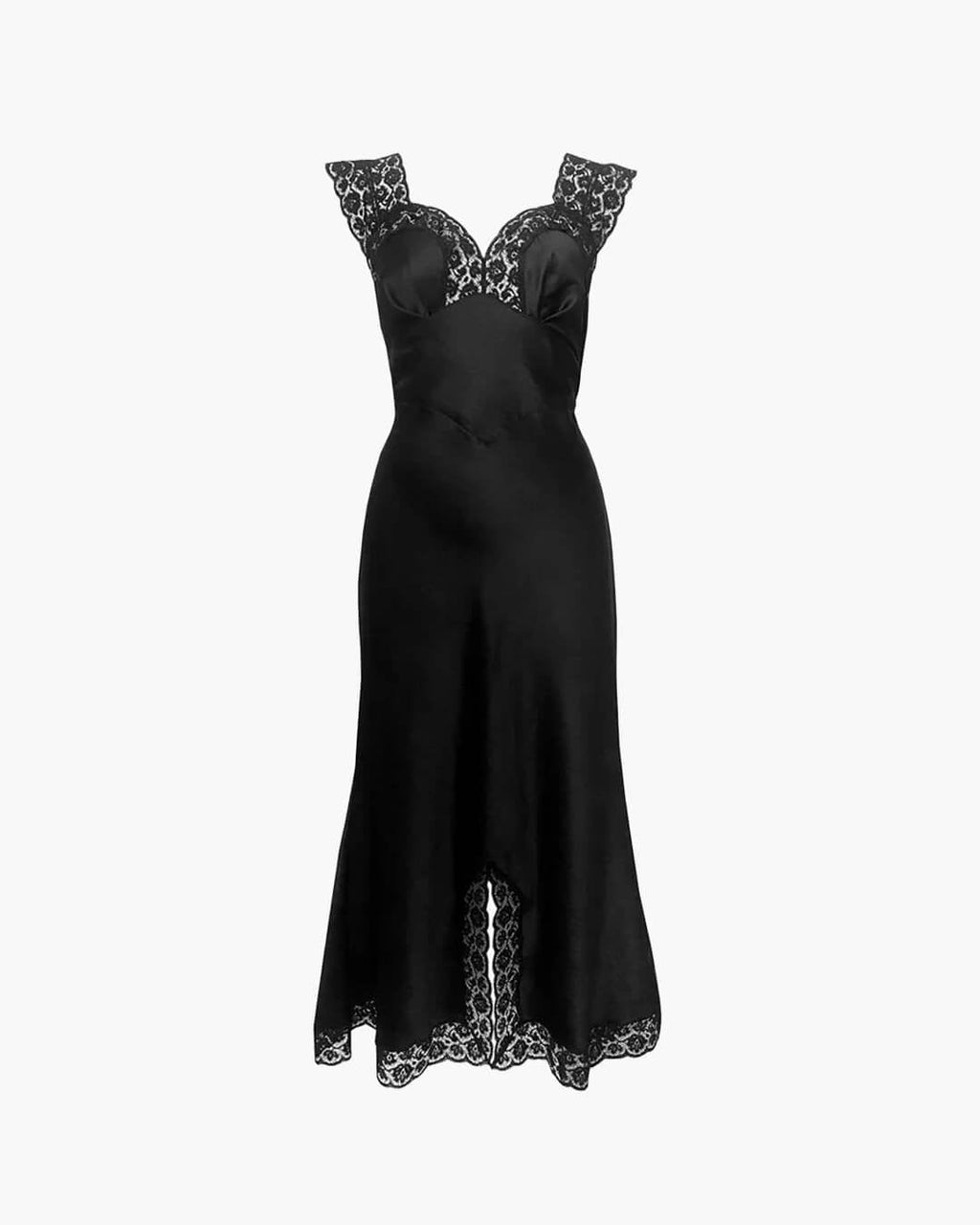 Joanna Satin Lace Long Dress - Elegant Occasion Dress for Women - Image 13