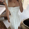 Karla Ruffle Trim Tiered Maxi Dress - Elegant Occasion Dress for Women - Image 2