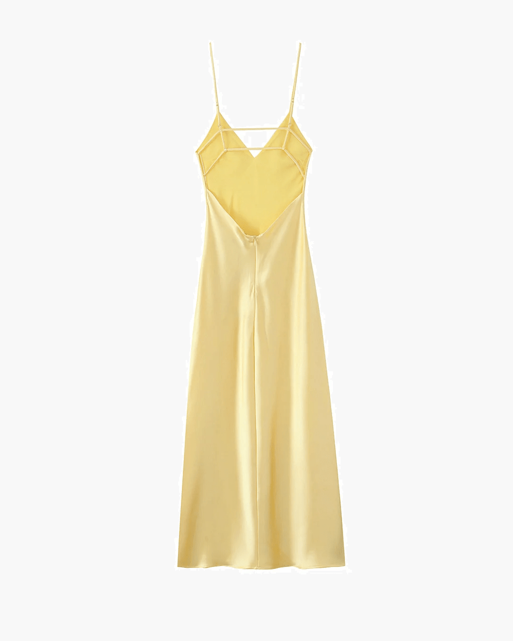 Kirra Satin Backless Maxi Dress for Women - Sleeveless V-Neck Evening Gown - Image 7