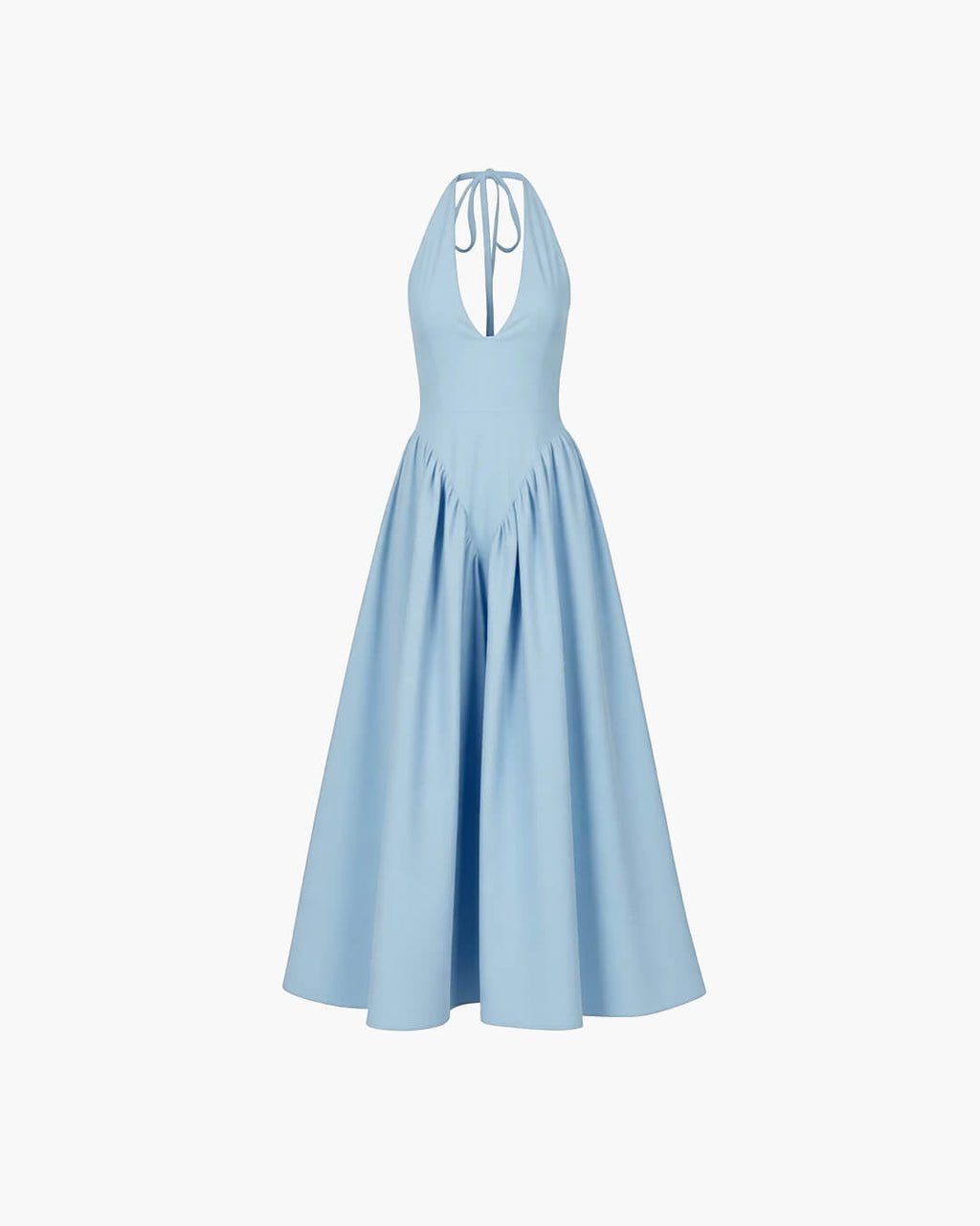 Kristy Deep Neck Maxi Dress - Elegant Occasion Dress for Women - Image 12