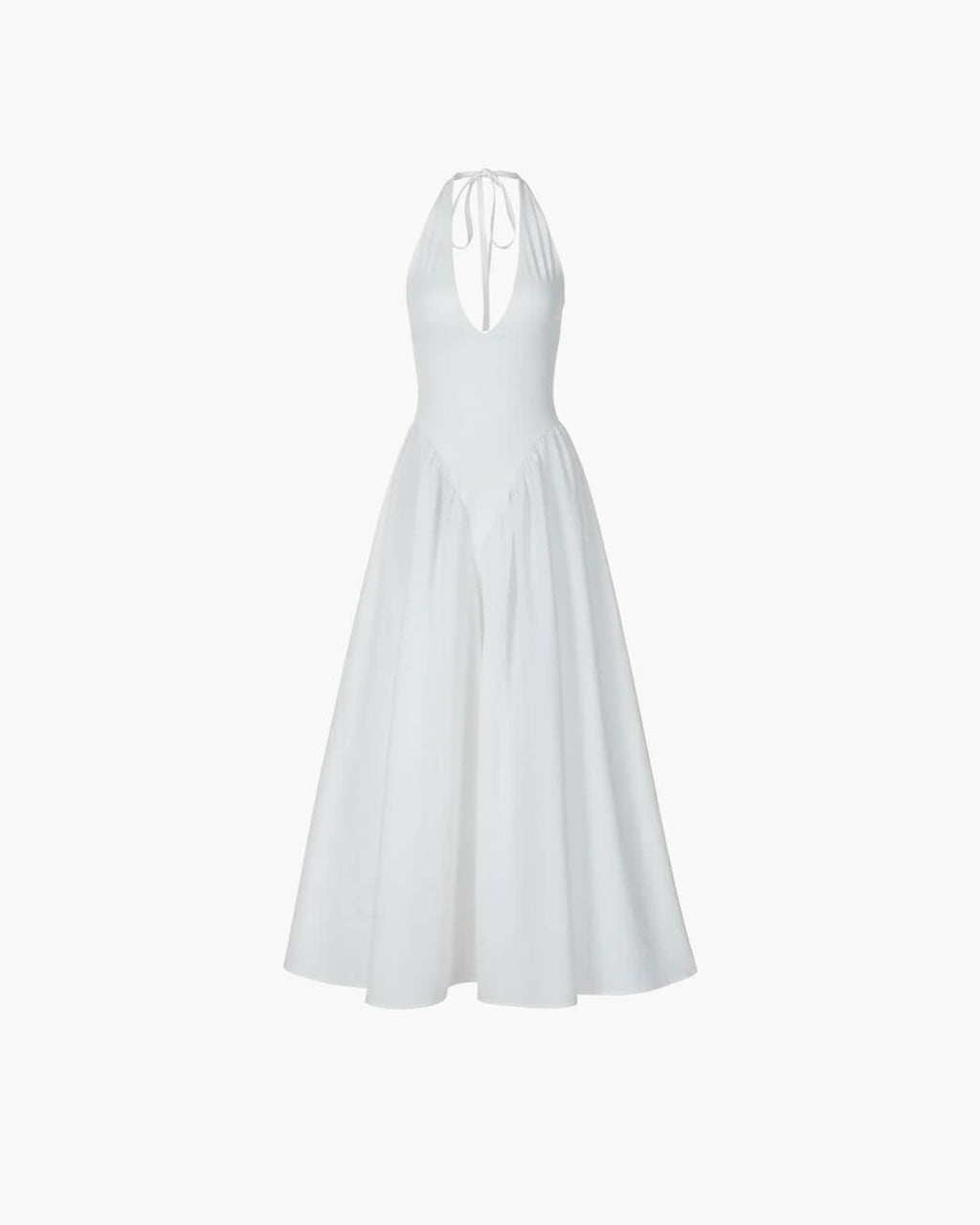 Kristy Deep Neck Maxi Dress - Elegant Occasion Dress for Women