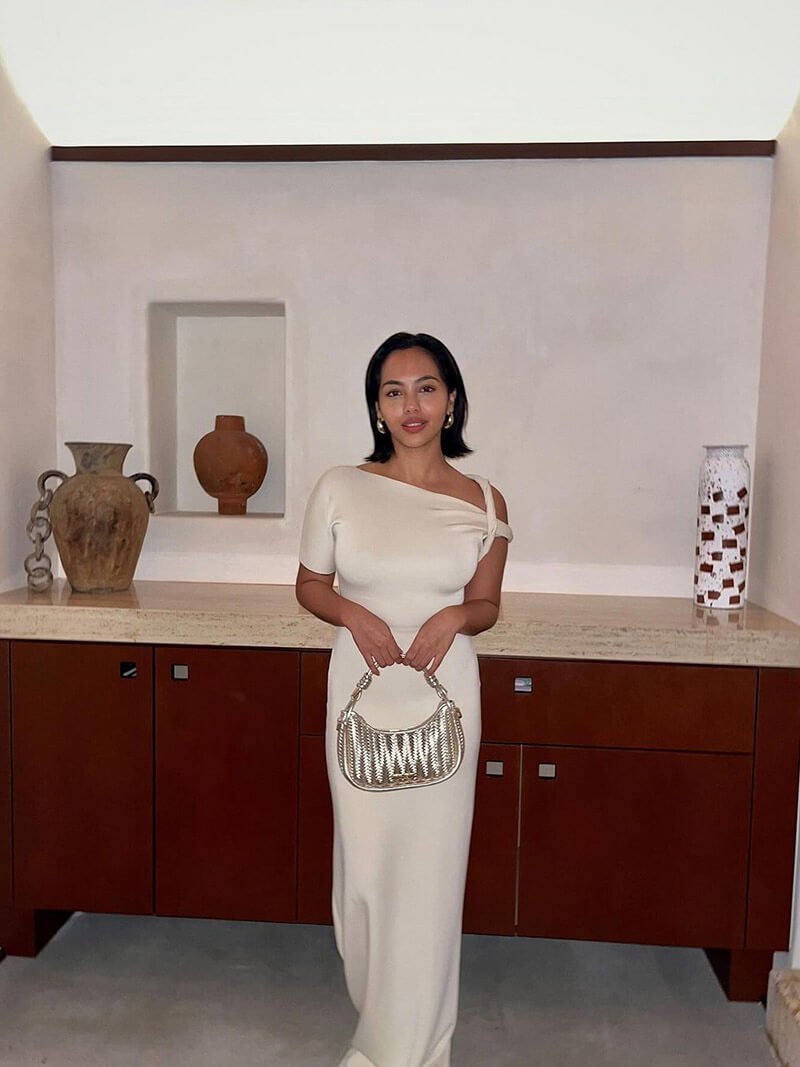 Twisted Maxi Dress for Women - Elegant Evening Maxi Dress - Image 3
