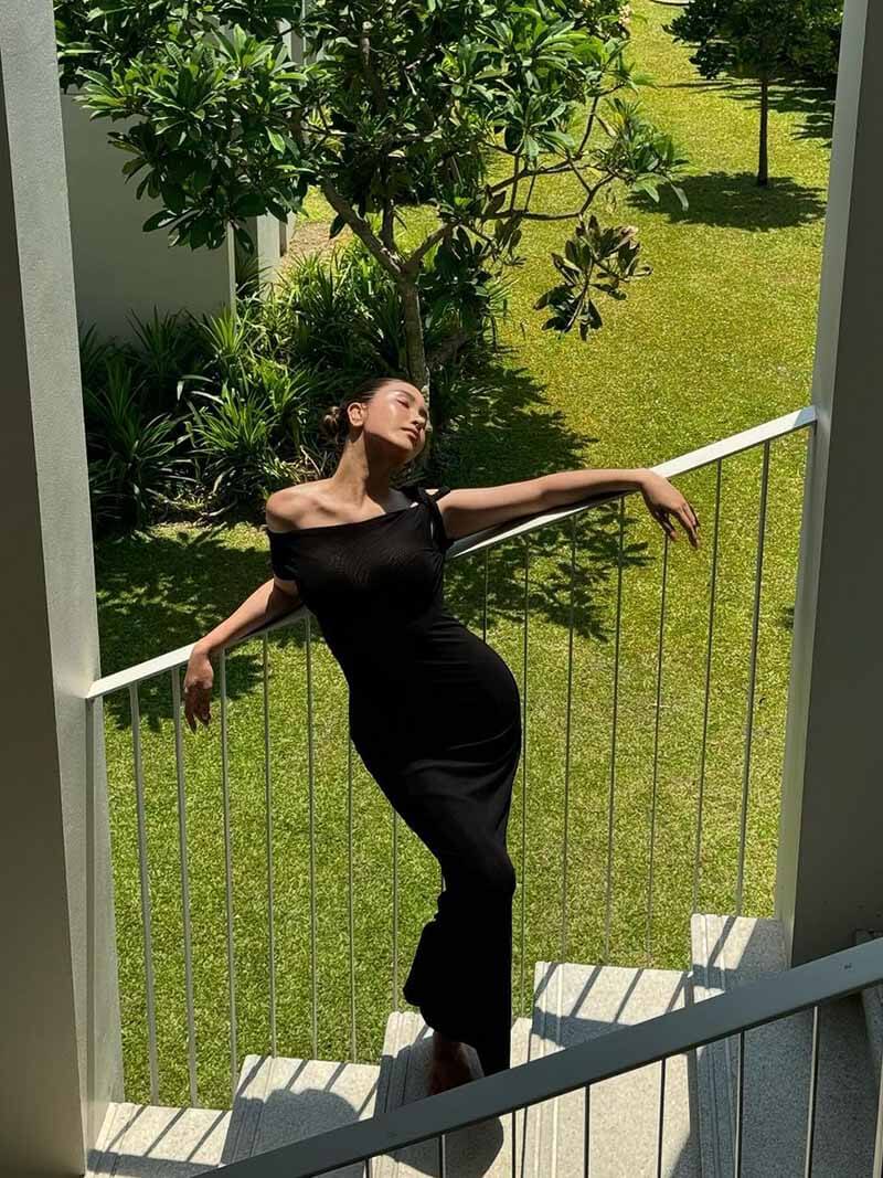 Twisted Maxi Dress for Women - Elegant Evening Maxi Dress - Image 7