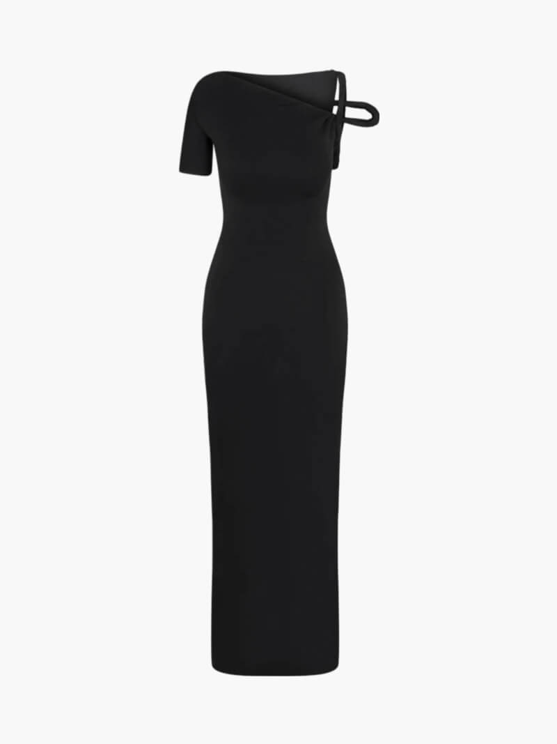 Twisted Maxi Dress for Women - Elegant Evening Maxi Dress - Image 5